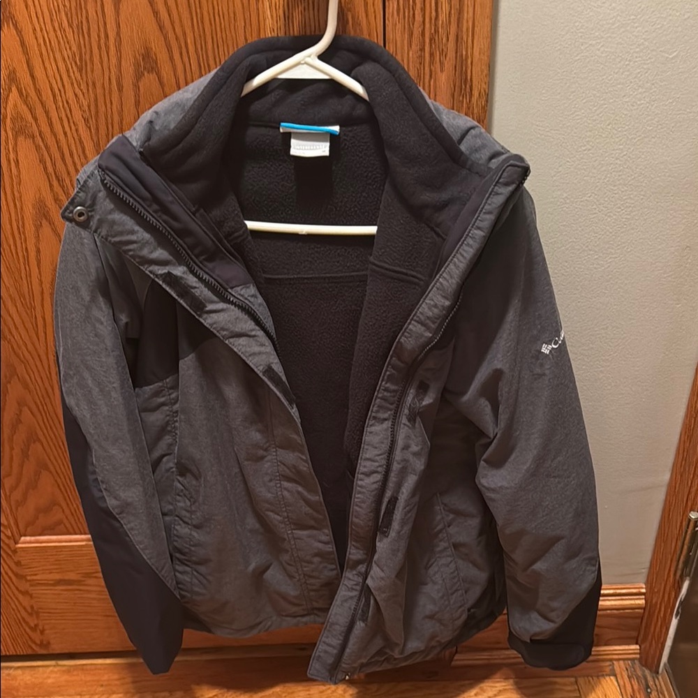 Columbia Gray and Black Jacket